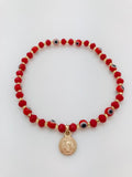 Pulsera Roja Ojitos