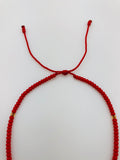 Pulsera Roja Corazon