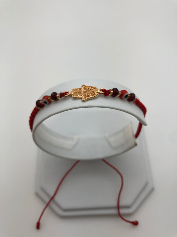 Pulsera Roja Mano De Fatima