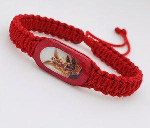 Pulsera San Miguel Arcangel Roja