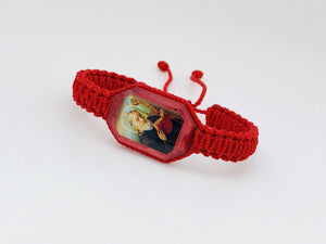 Pulsera San Benito Roja